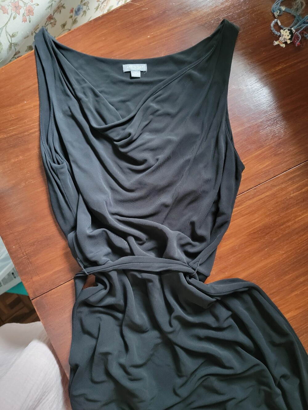 Ann Taylor LBD Black Cocktail Sheath Dress